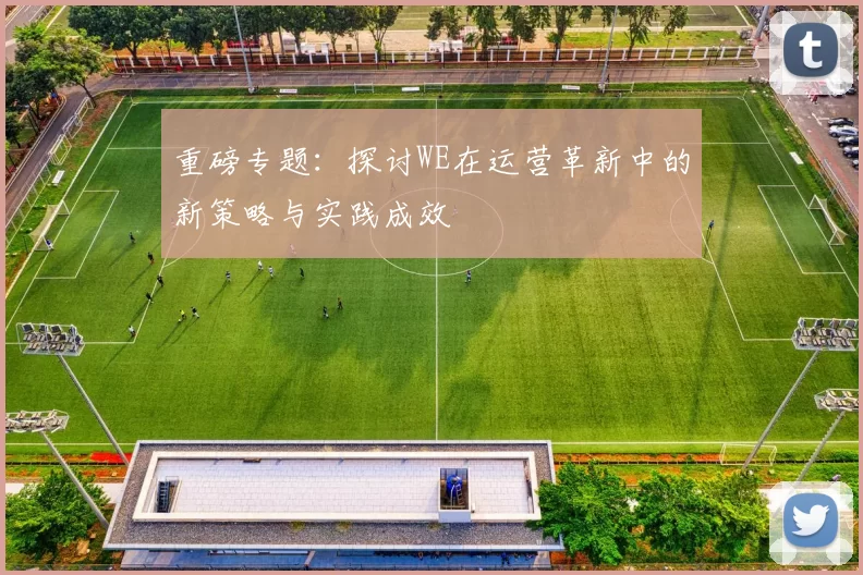重磅专题：探讨WE在运营革新中的新策略与实践成效