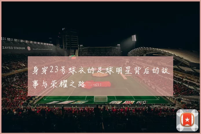 身穿23号球衣的足球明星背后的故事与荣耀之路